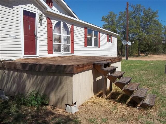 Elevated Deck Post Foundation: Manufactured Home Wood Design