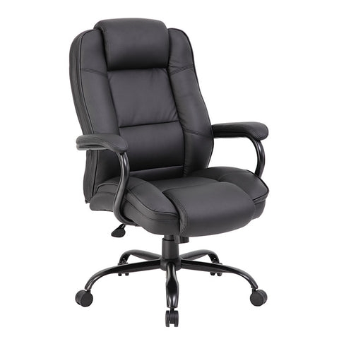 Executive Chair Padded Armrests High Back Black