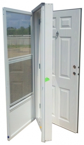 Exterior Door Combo Mobile Home Fit Integrated Storm