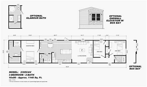 Floor Plan Split Bedroom Layout 3 Bedroom Mobile Home Floor Plan