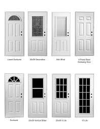 Front Doors with Various Window Lite Configurations