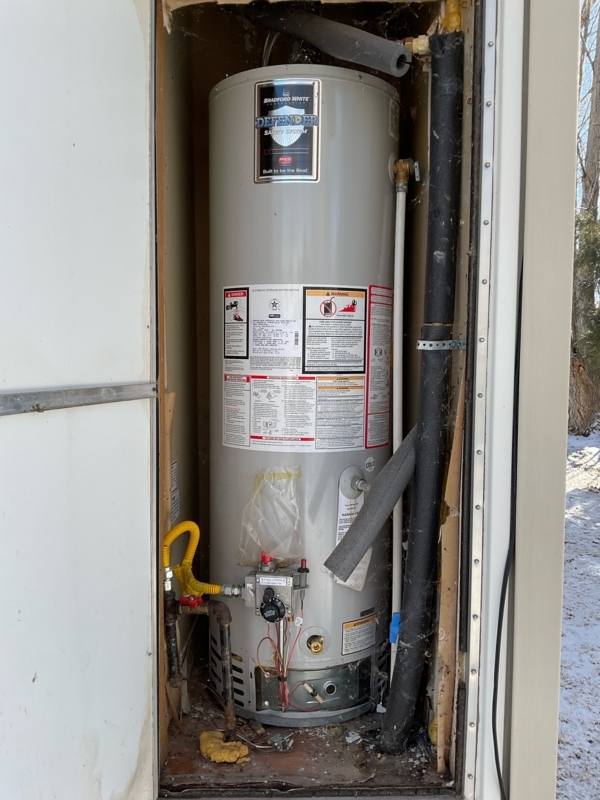 Mobile Home Water Heater Access Ideas
