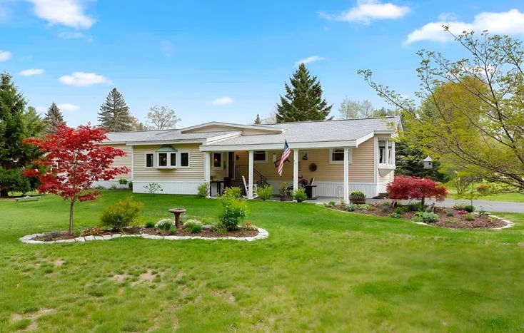 Modernized Ranch Manufactured Home with Covered Porch