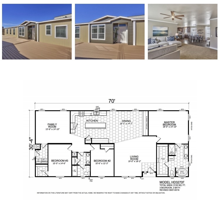 Modular Home Floor Plans featuring Integrated Decking and Open Concept