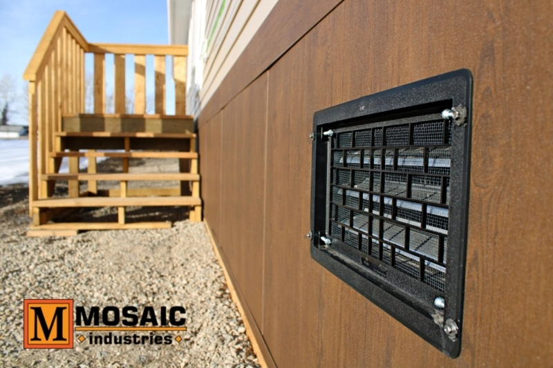 Mosaic Industries Inc. - Insulated Skirting, Mobile Home