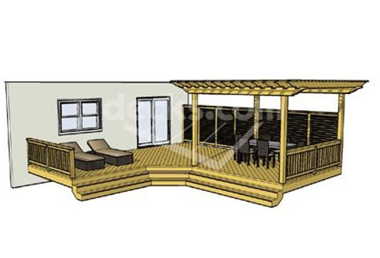 Mobile Home Deck Plans