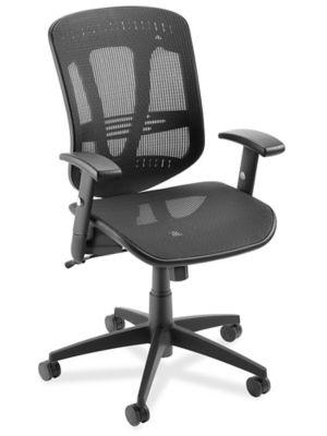 Office Chair All-Mesh Design Breathable Black
