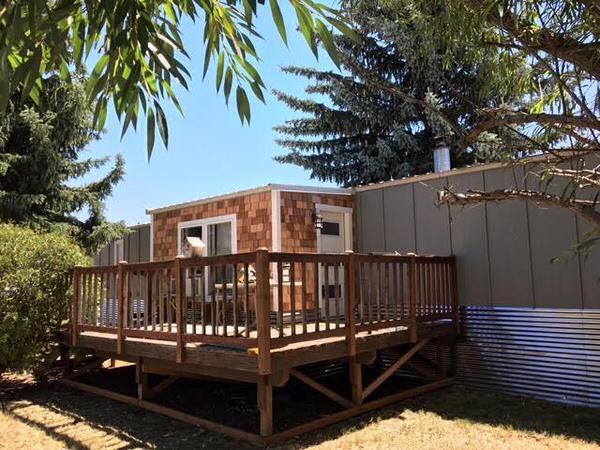 Outdoor Living: Elevated Wood Deck Addition, Cedar Shingle Siding (70 chars)