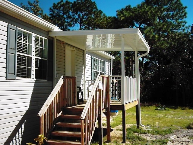 Patio Cover Aluminum Roof Over System With Integrated Gutters