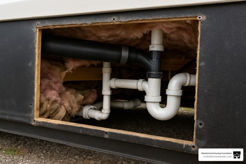 Plumbing Pipes: ABS PVC Combination with Fiberglass Insulation