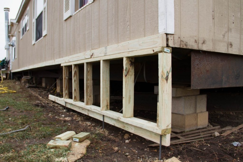 Pressure Treated Wooden Skirting Frame for Mobile Home