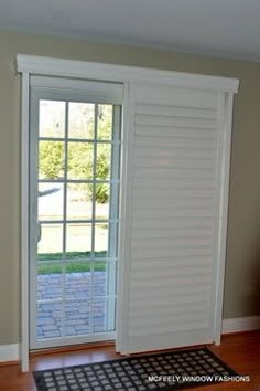 Shutter Bypass Plantation Style for Sliding Glass Patio Doors