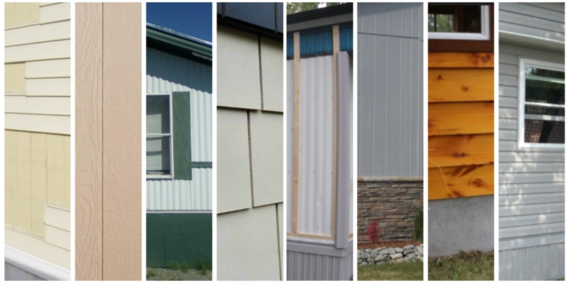 Siding Comparison: Multiple Styles, Textured Finishes