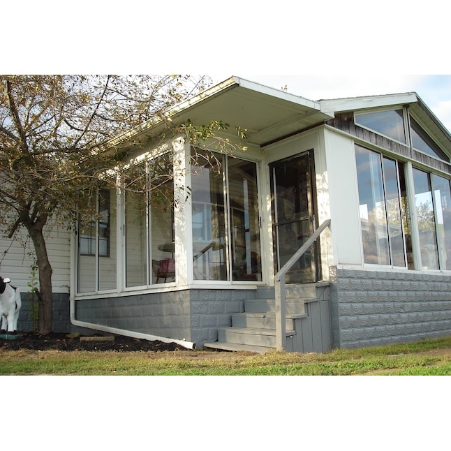 Skirting Panel: Grey Stone Look Texture for Manufactured Homes