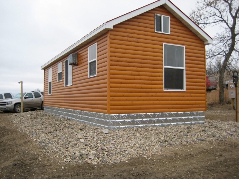 Skirting Panels: Embossed Galvanized Metal for Rustic Homes