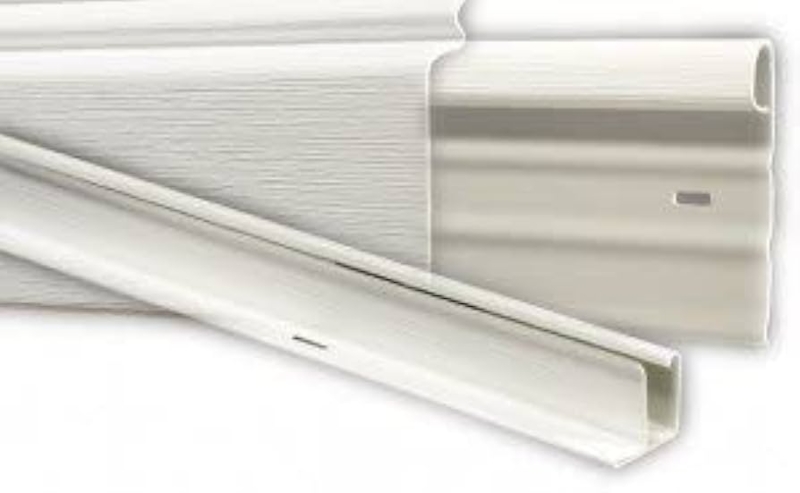 Skirting Trim U Channel Track Vinyl Wood Grain Texture Kit