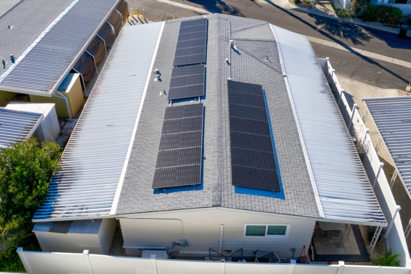 Solar Panels for Manufactured Home Installation, Solar Panel Layout