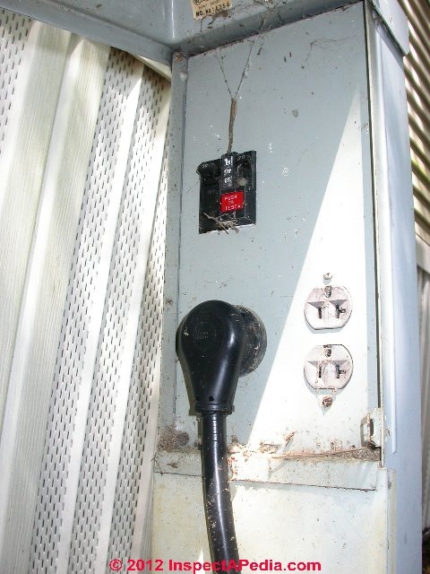 Utility Electrical Panel featuring Multi-Plug Interface and Breaker