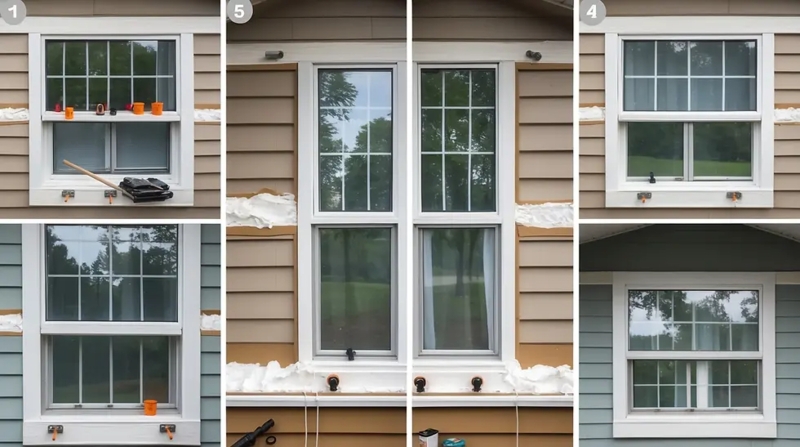 White Vinyl Window Installation Steps & Replacement Guide