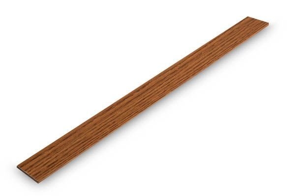 Wood Grain Batten Molding Strip with Flat Linear Profile for Walls