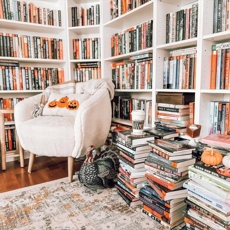 Accent Chair White Fuzzy Texture for Maximalist Home Library Decor