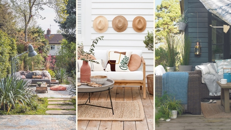 Bohemian Outdoor Living: Natural Texture Layering & Jute Rugs