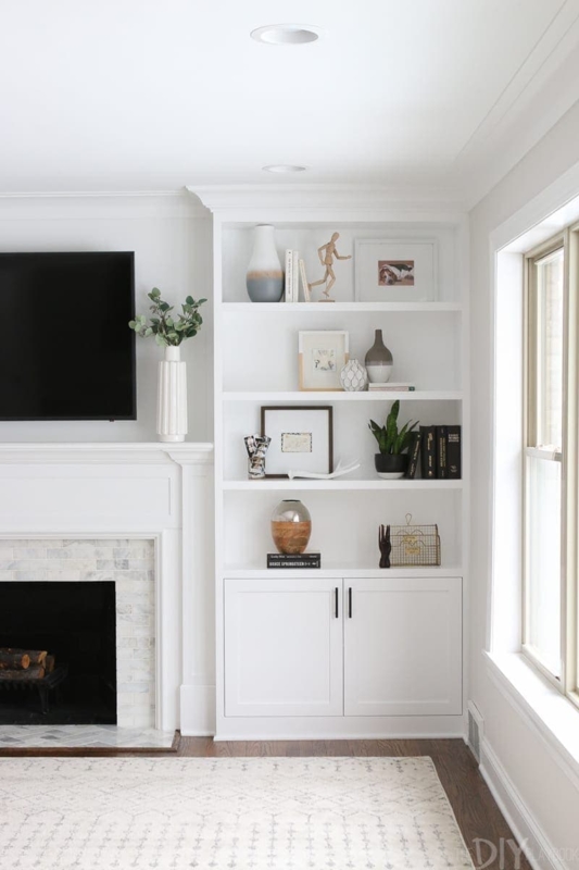 Built In Bookshelf Living Room Ideas
