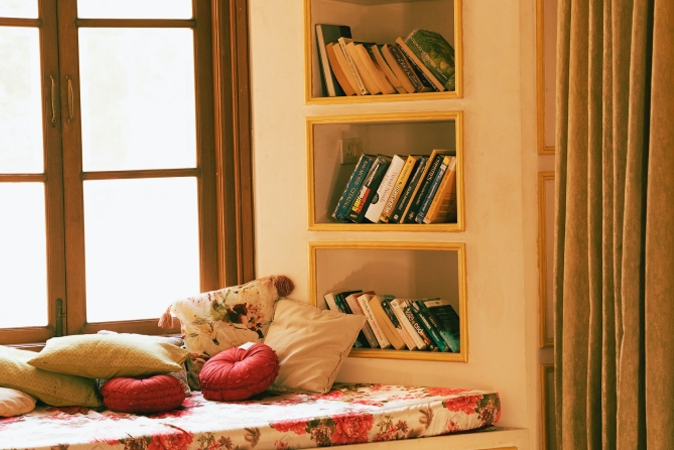Bay Window Reading Nook