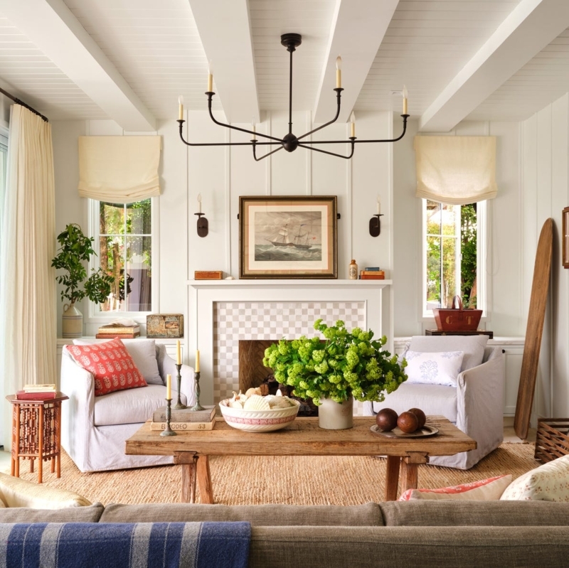 Beach House Without Nautical Decor