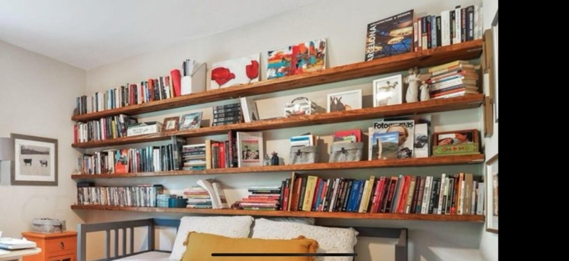 Floating Shelves Extra Long Wall To Wall Rustic Wood