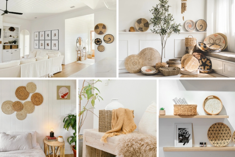 Handcrafted Woven Decor for a Minimalist Scandi-Boho Home