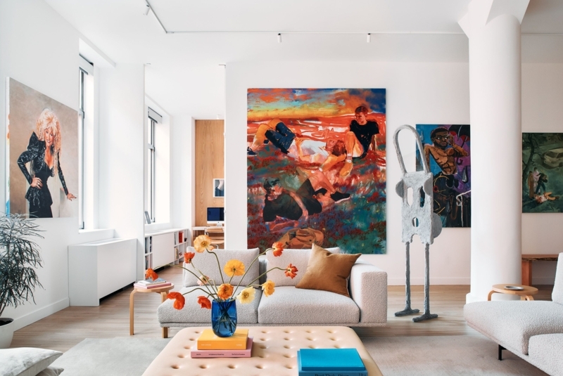 Art Collector Loft Interiors