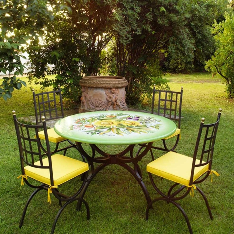 Wrought Iron Garden Chairs
