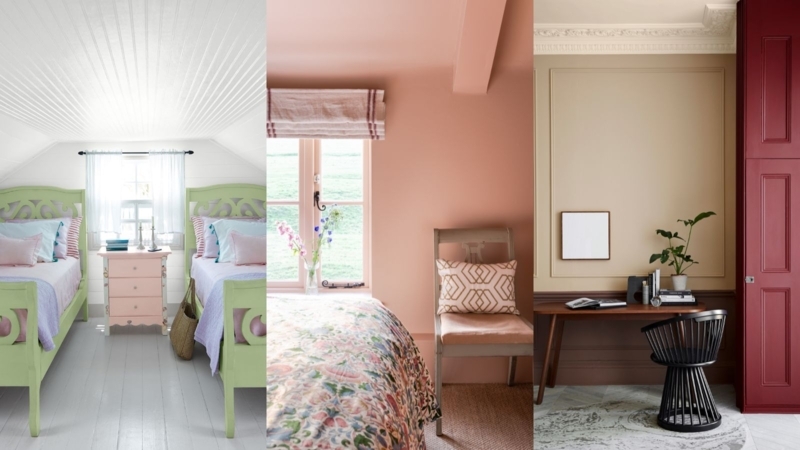 Small Room Color Palette Ideas: Comparison for Sloped Ceilings