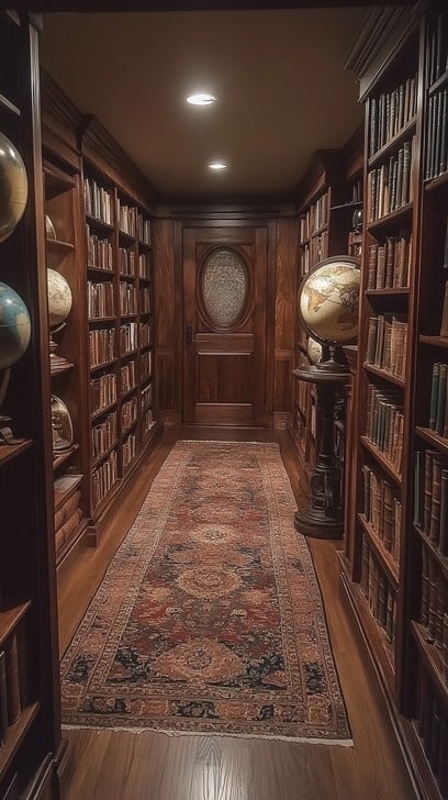 Library Like Hallway Sanctuary