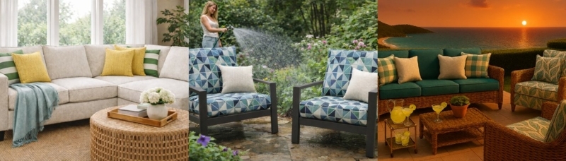 Upholstery Collection High Performance Indoor Outdoor Geometric