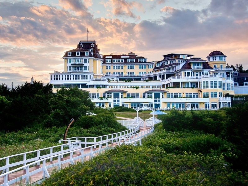 Victorian Style Beach House Mansard Tower Multi Tiered Porches