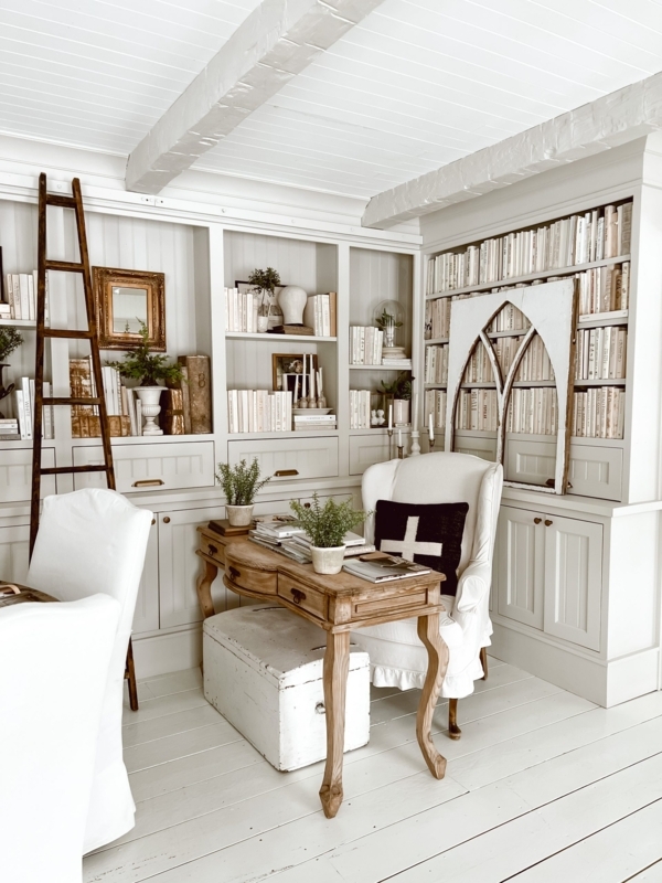 Hotel Inspired Home Library